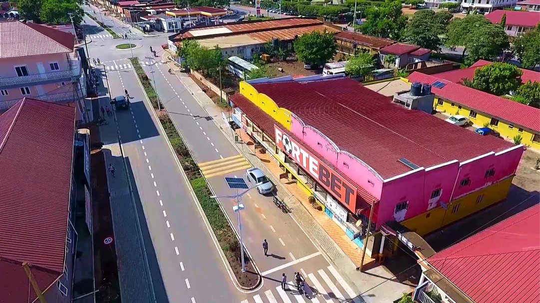 Clean streets in Kasese Municipality